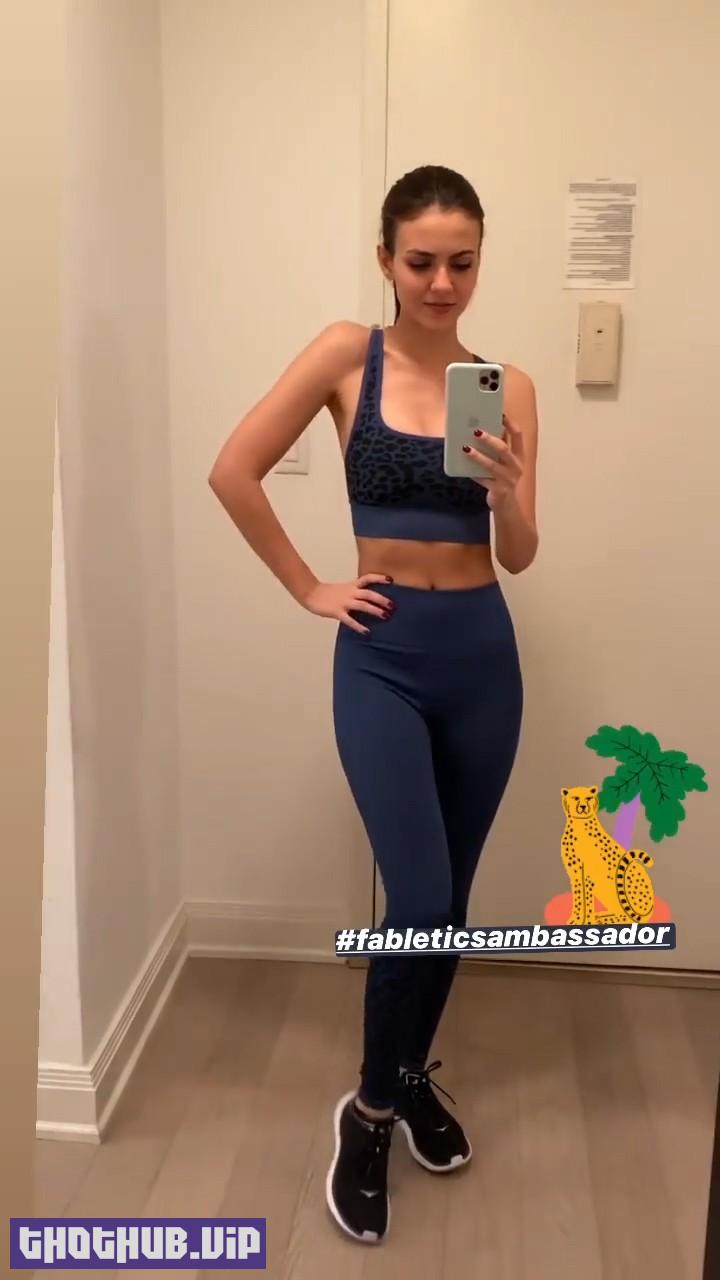 Victoria Justice Sexy In Fabletics Photos And Gifs On Thothub