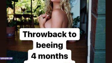 Elsa Hosk Pregnant And Topless Covered 8 Photos