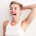 Miley Cyrus See Through Panties BTS Set Leaked