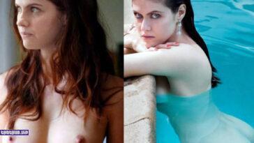 Alexandra Daddario nude topless hot sexy leakeddiaries 1