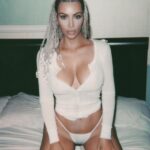 Kim Kardashian Topless Thong Magazine Photoshoot Leaked 1