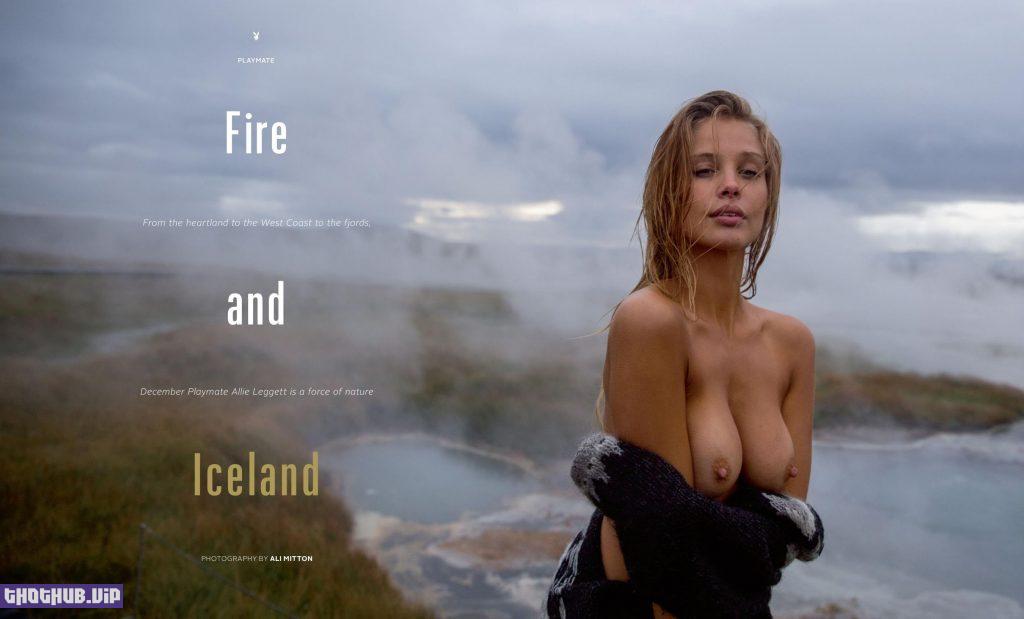 Former Miss Kentucky Allie Leggett Nude in Iceland for Playboy (10 Photos)