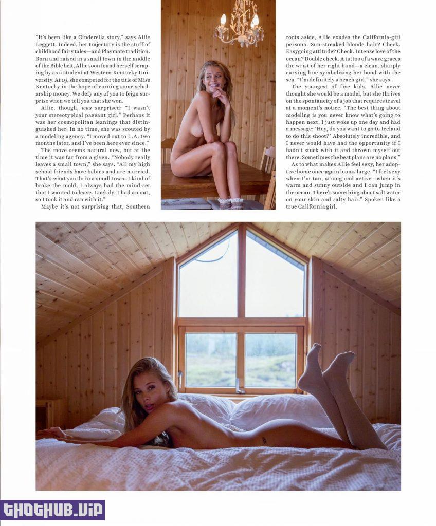 Former Miss Kentucky Allie Leggett Nude in Iceland for Playboy (10 Photos)