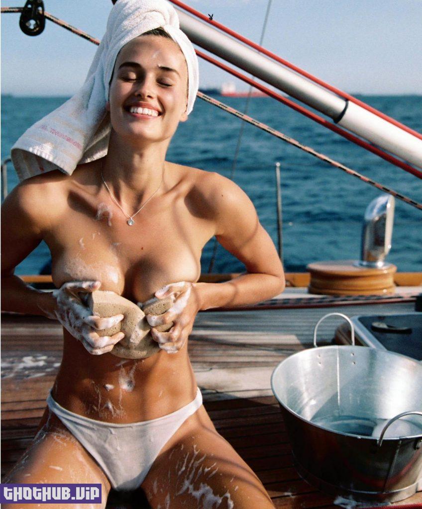 Johanne Landbo Nude Sailing for Playboy (9 Photos)