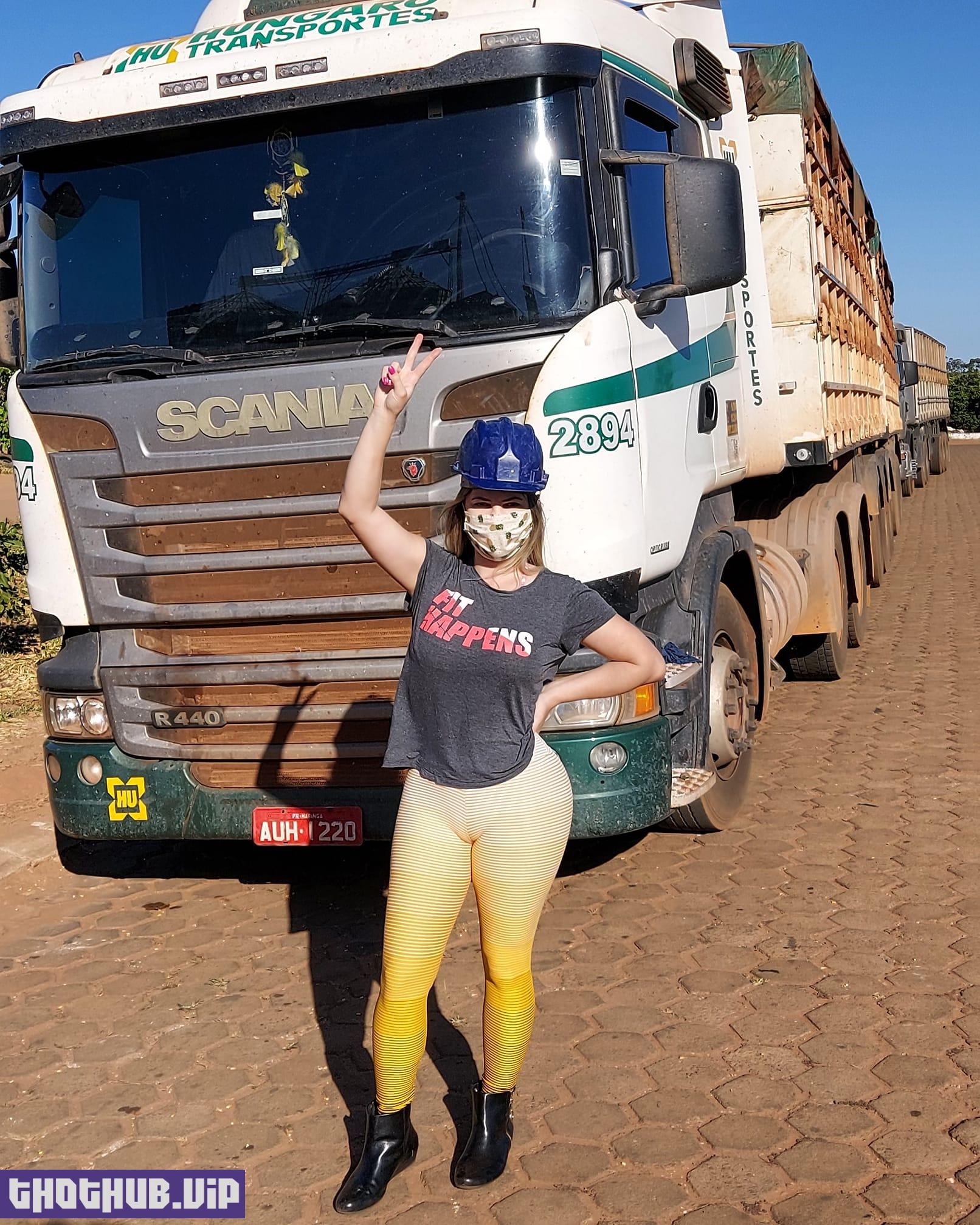 1669513858 801 Truck driver Aline Ouriques is revolted by some negative opinions