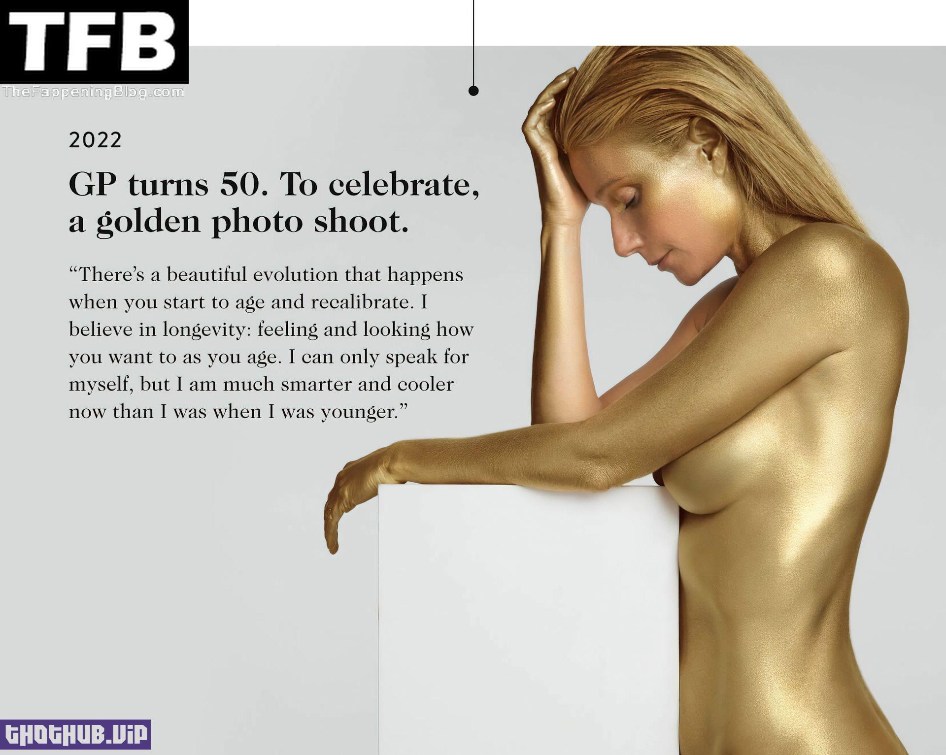 Gwyneth Paltrow Naked Bodypaint 1 1 thefappeningblog.com