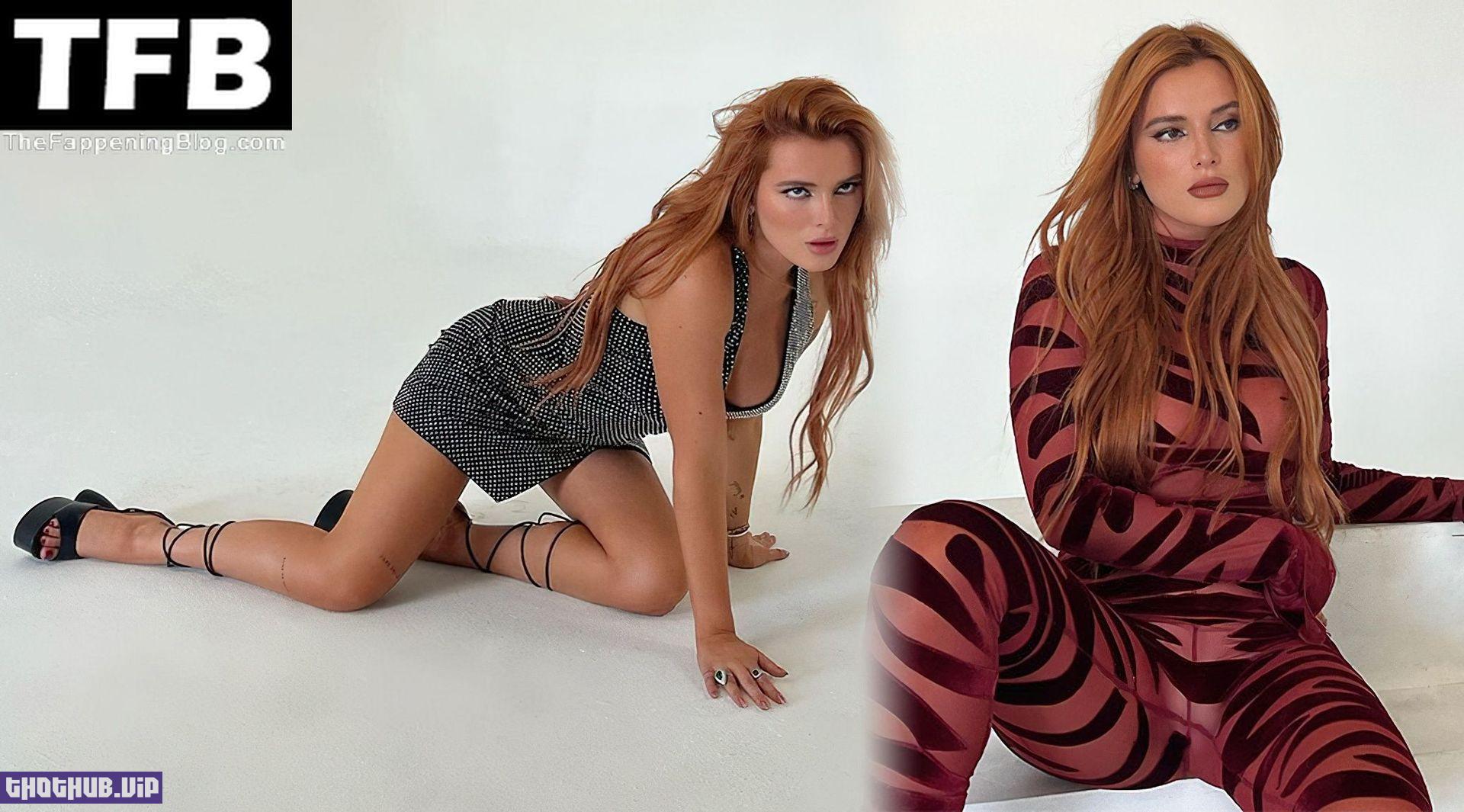 Bella Thorne Sexy SHeer Outfit 1 thefappeningblog.com