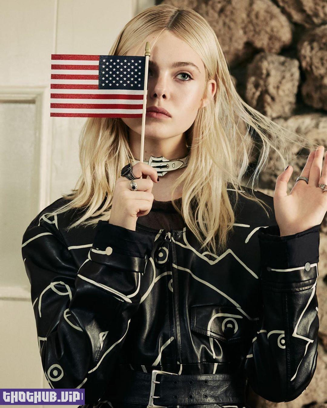 Elle Fanning Fappening Sexy 4th of July Photo and Video