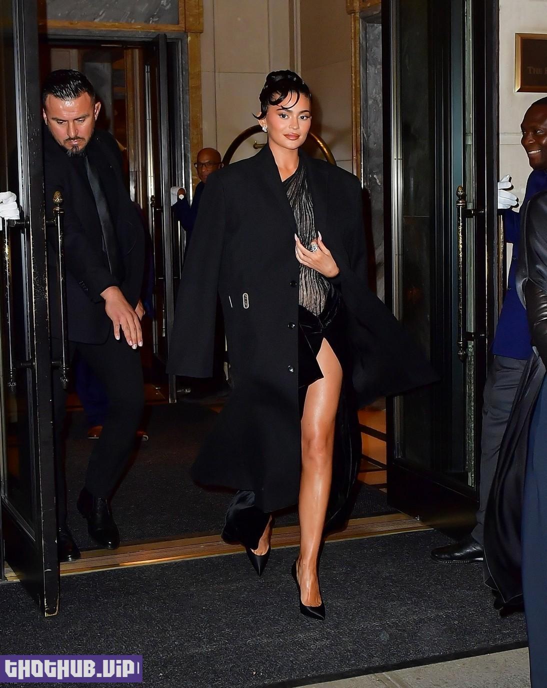 Kylie Jenner In Mugler Dress At CFDA Fashion Awards 12