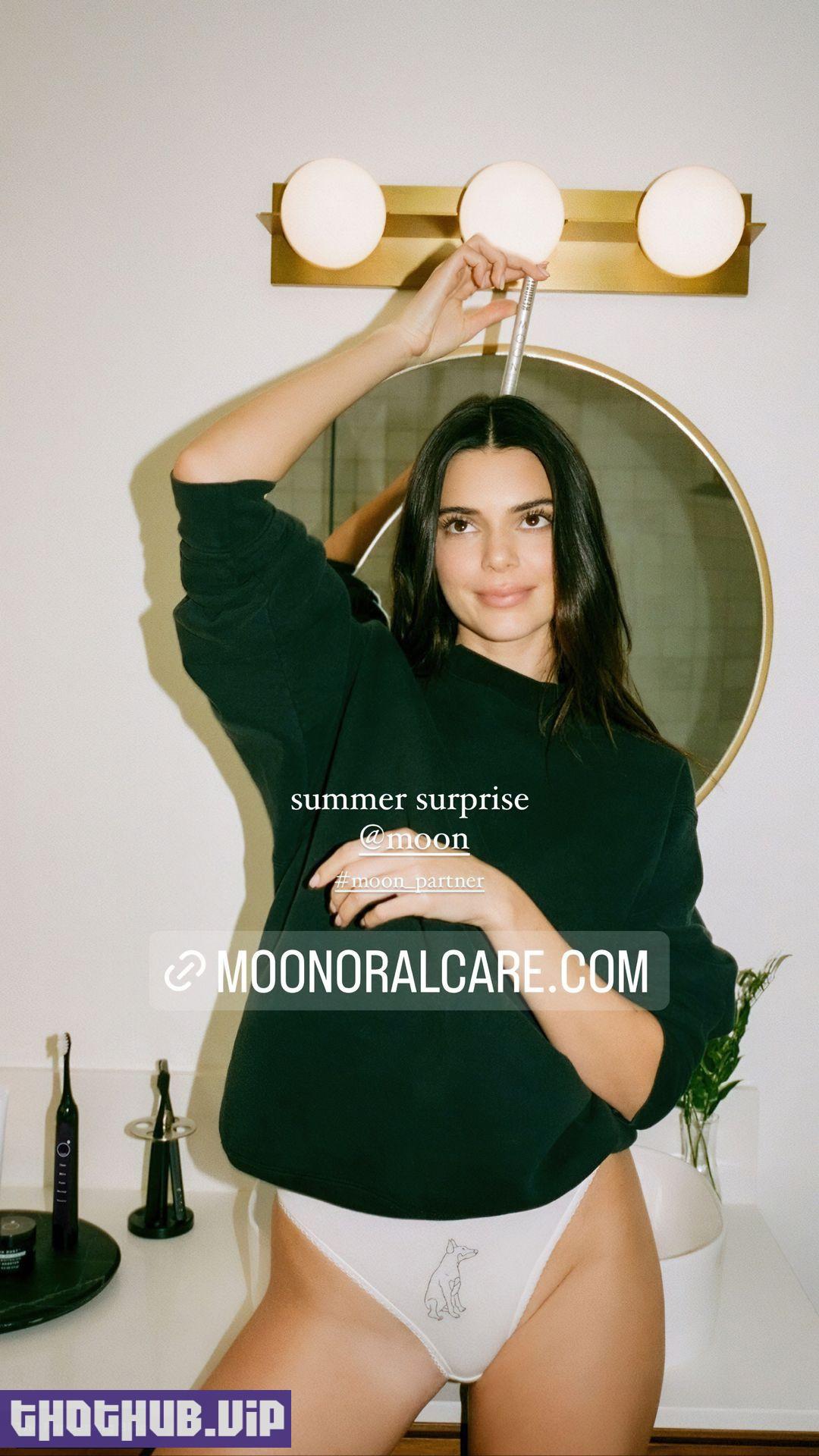 Kendall Jenner in White Panties 1 thefappeningblog.com