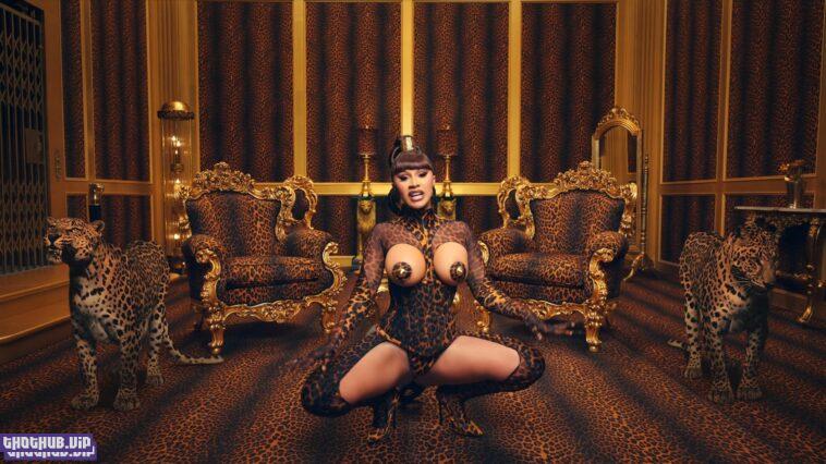 Cardi B Topless In Her New Music Video WAP 29