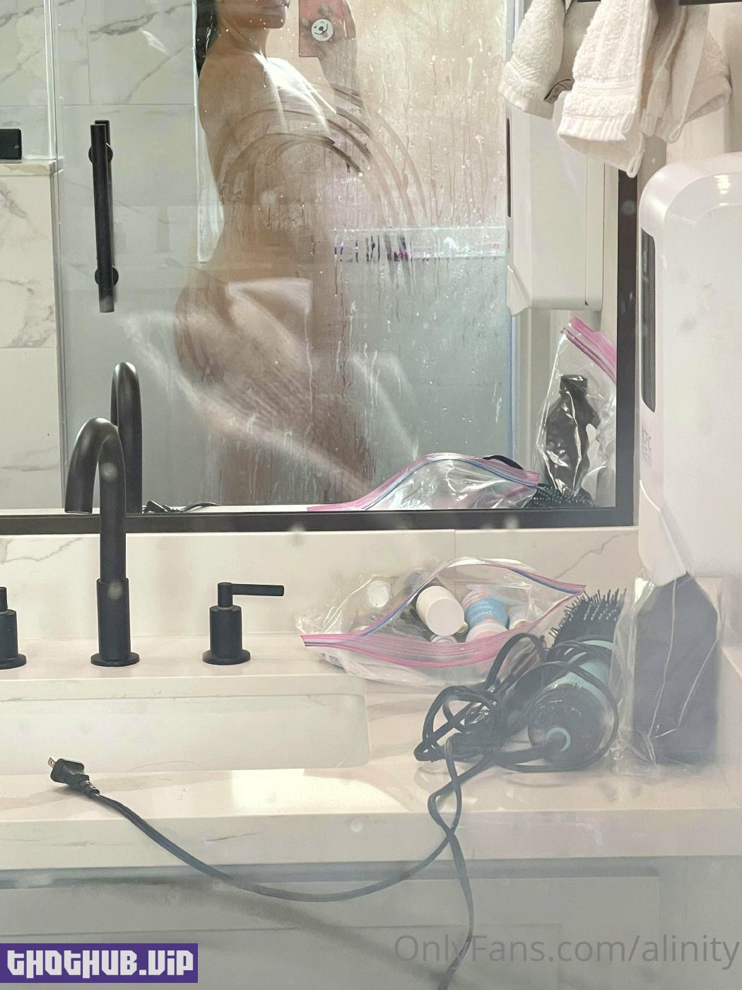Alinity Nude Shower Mirror Selfies Onlyfans Set Leaked