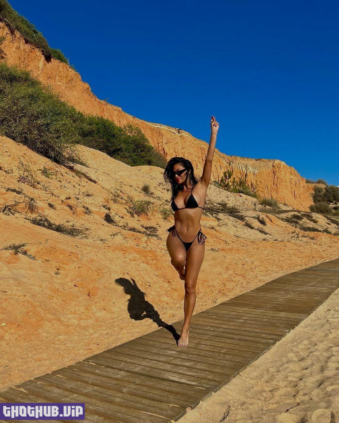 1674969333 147 Juicy Nicole Scherzinger %E2%80%93 black bikini photoshoot on a beach