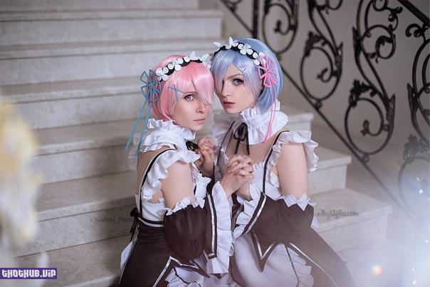 COSPLAY Rem Ram 1 pictures leaked from Onlyfans Patreon