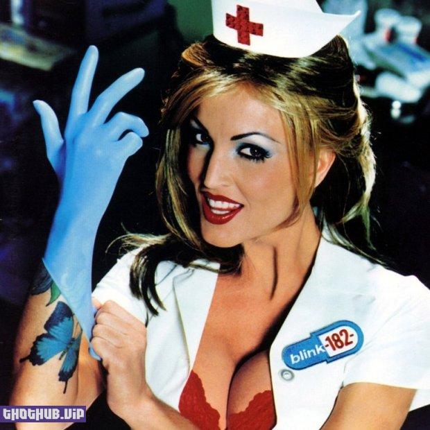 Blink 182 recreates Enema of the State album cover featuring Riley
