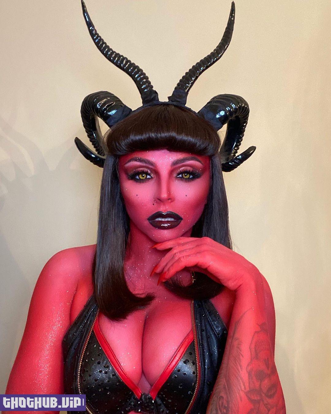 Jesy Nelson Sexy Look For Halloween 2020 3 Photos And