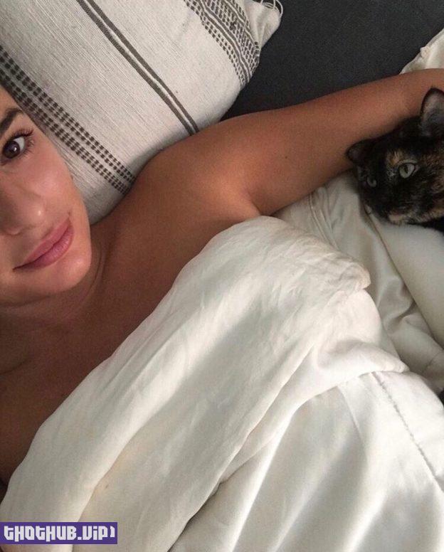 Lea Michele The Fappening Topless 7 Photos