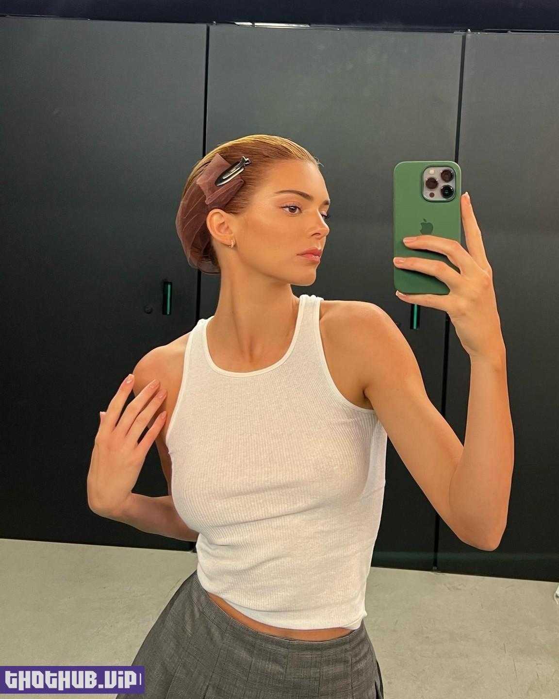 Kendall Jenner Sexy Redhead 19 Photos