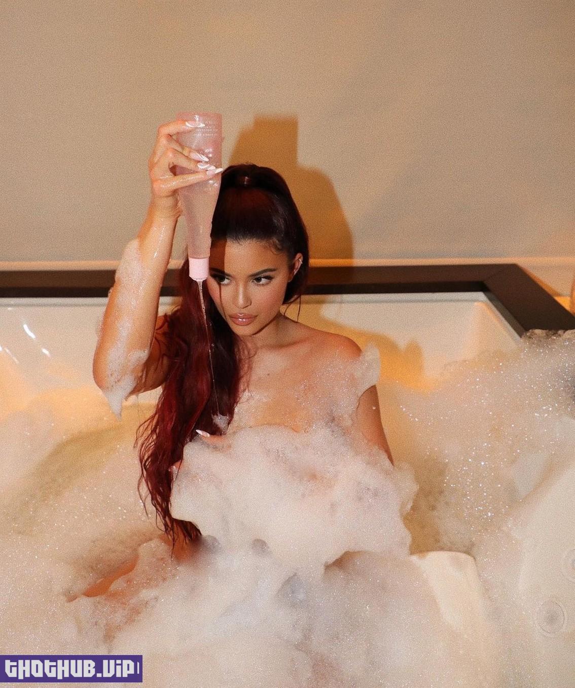 Kylie Jenner In Bath 1 Hot Photo