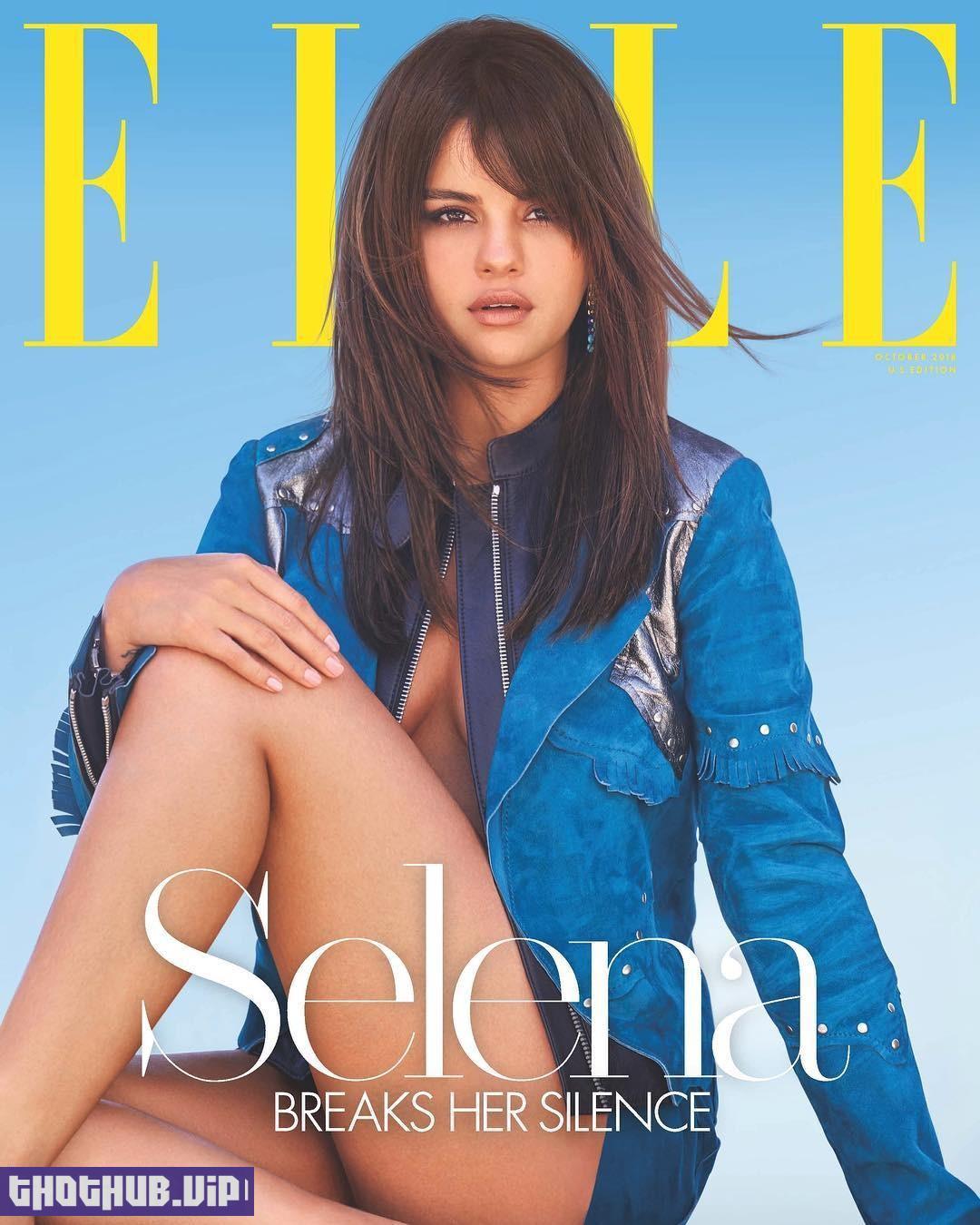 Selena Gomez Sexy Cover of Elle