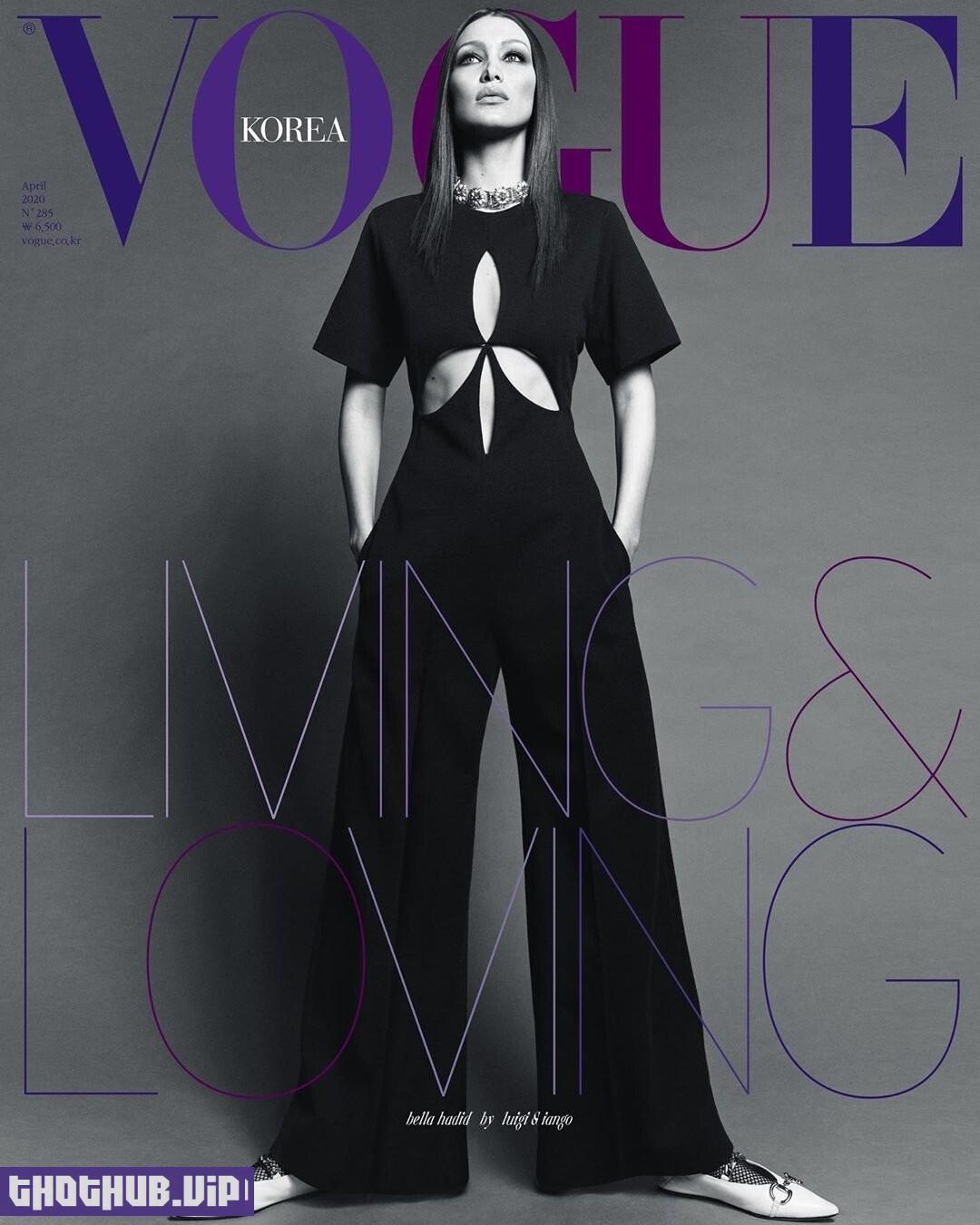 Bella Hadid Vogue Cover and Self Isolation 11 Photos