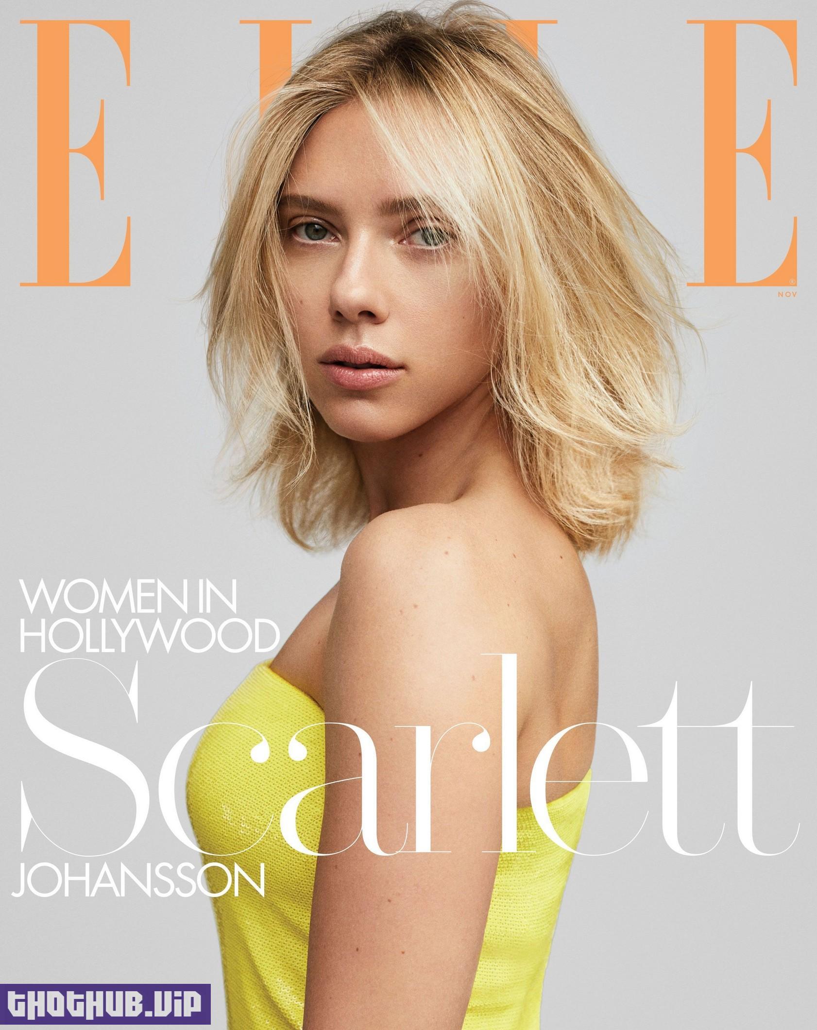Scarlett Johansson Sexy foe Elle 4 Photos