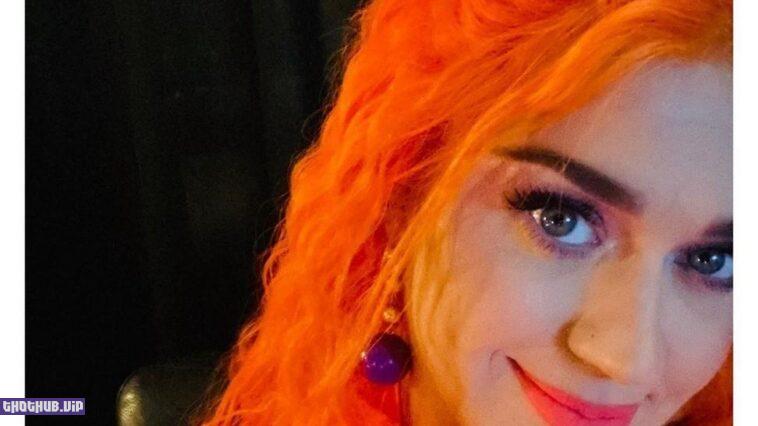Katy Perry With A New Extreme Hair Shade 3 Photos