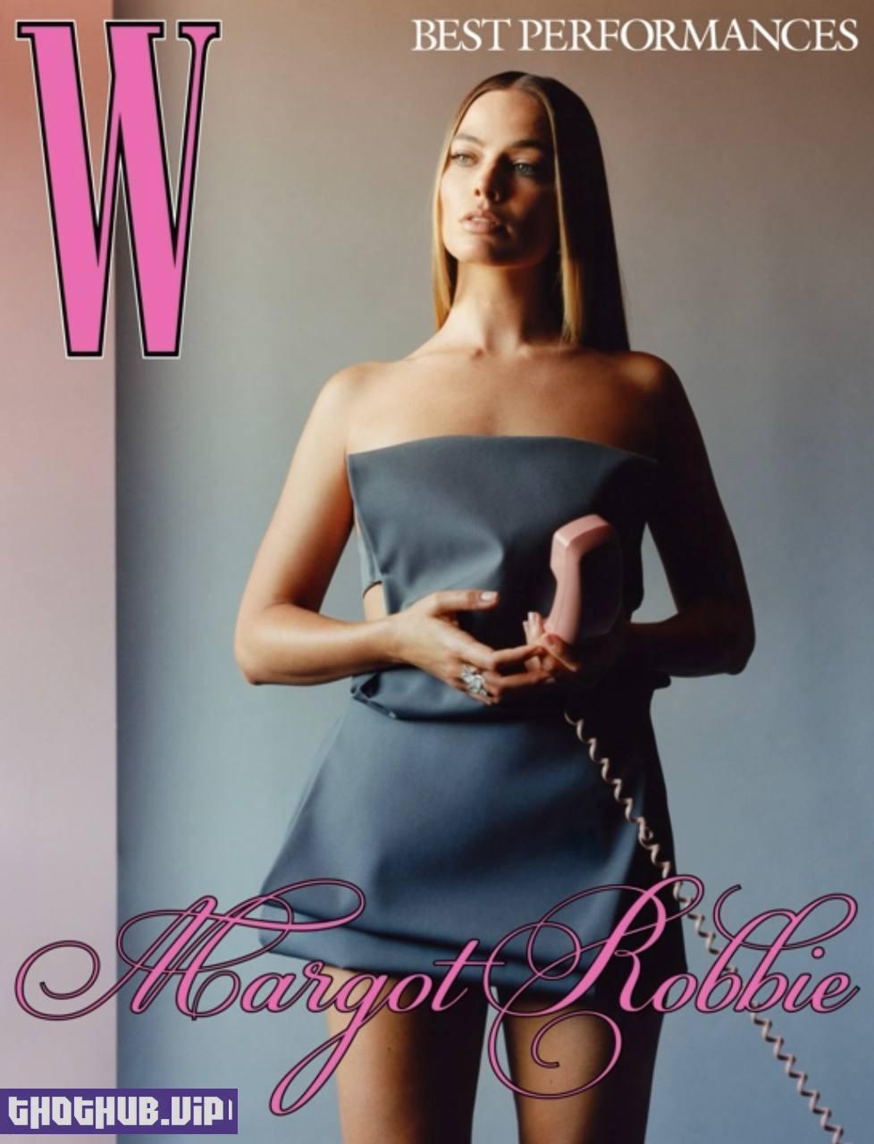 Margot Robbie Sexy In W Magazine 3 Photos
