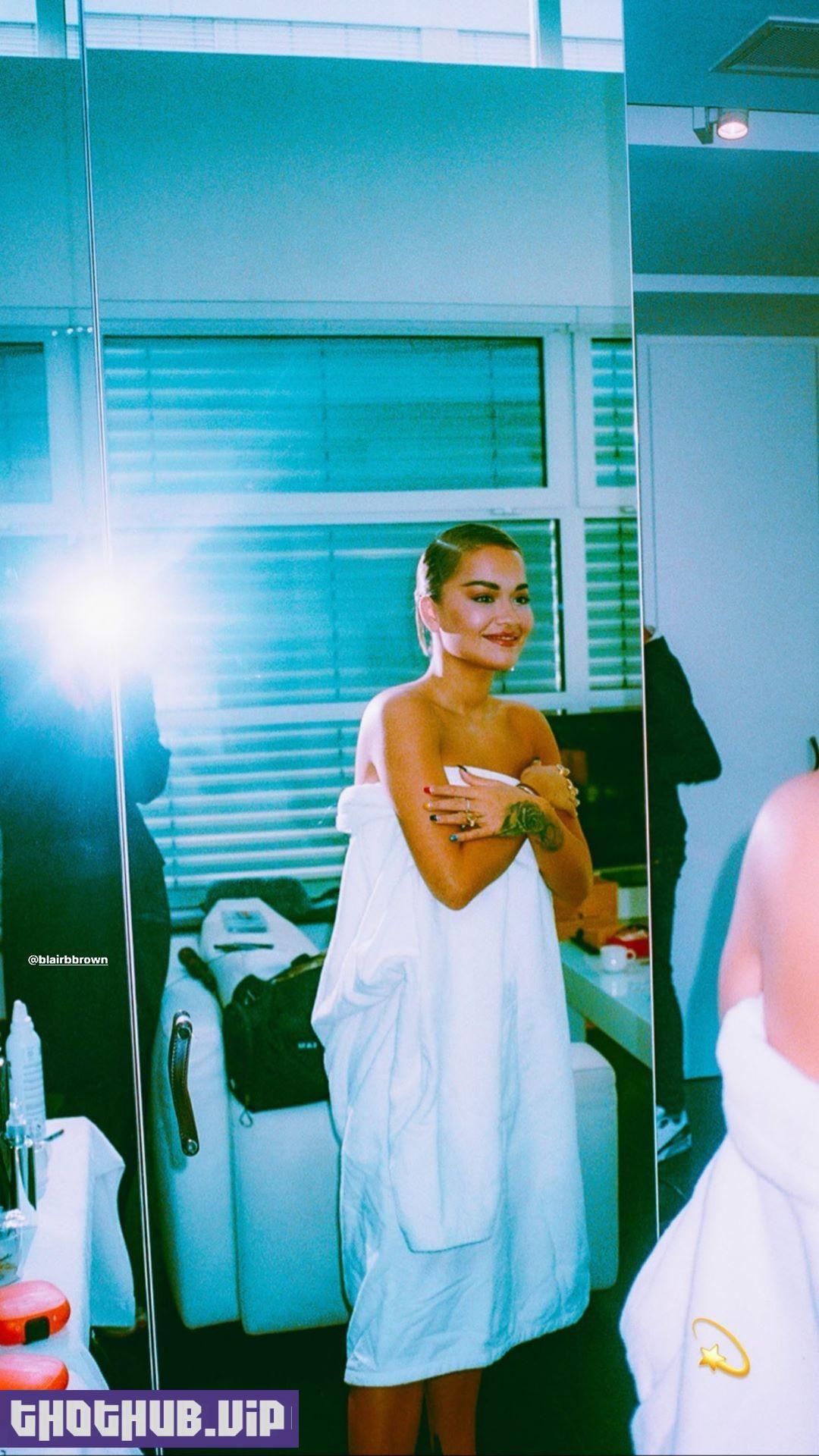 Rita Ora Sexy In Dressing Room 5 New Photos