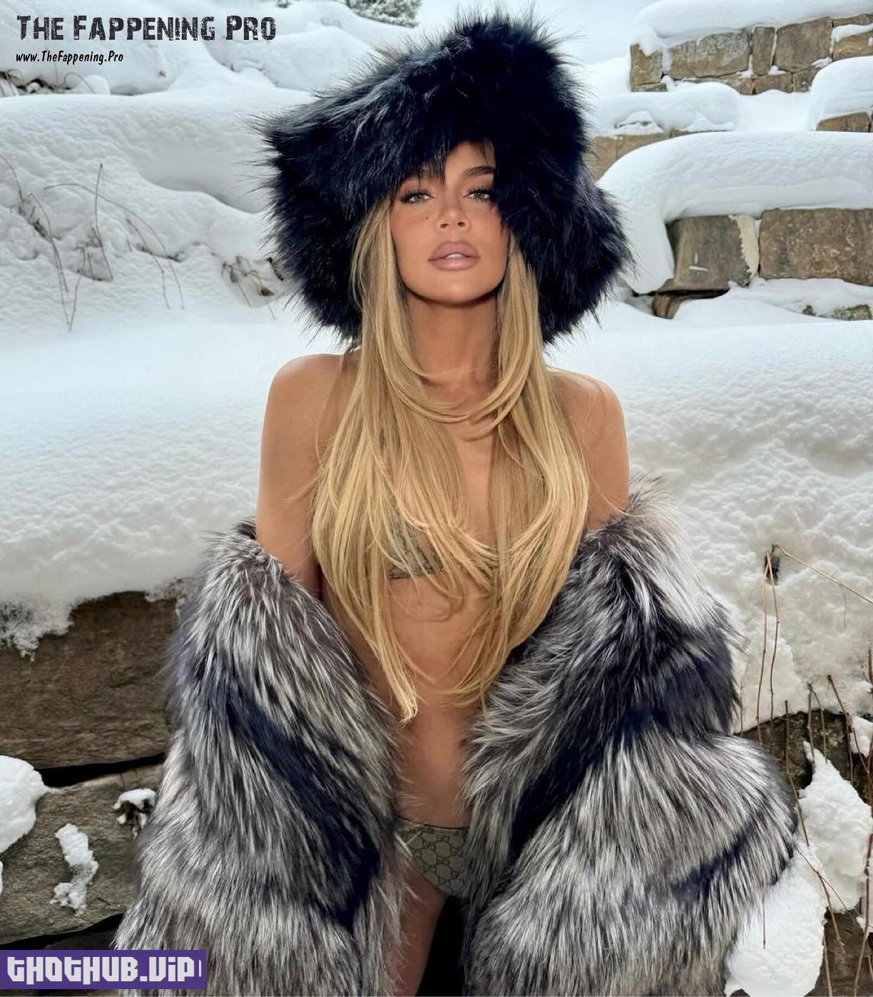 Khloe Kardashian Sexy Winter Photoshoot 9 Photos