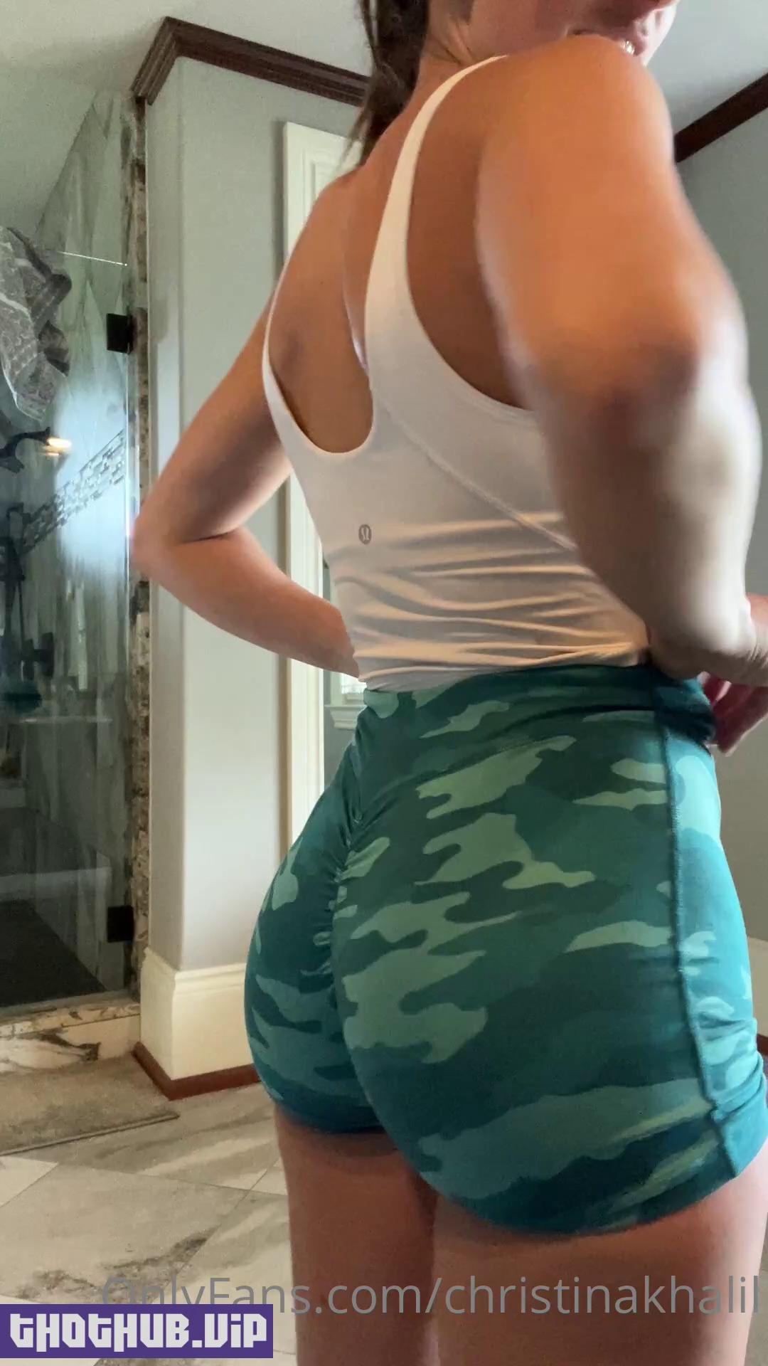 Christina Khalil Pre Shower Strip Onlyfans Video Leaked