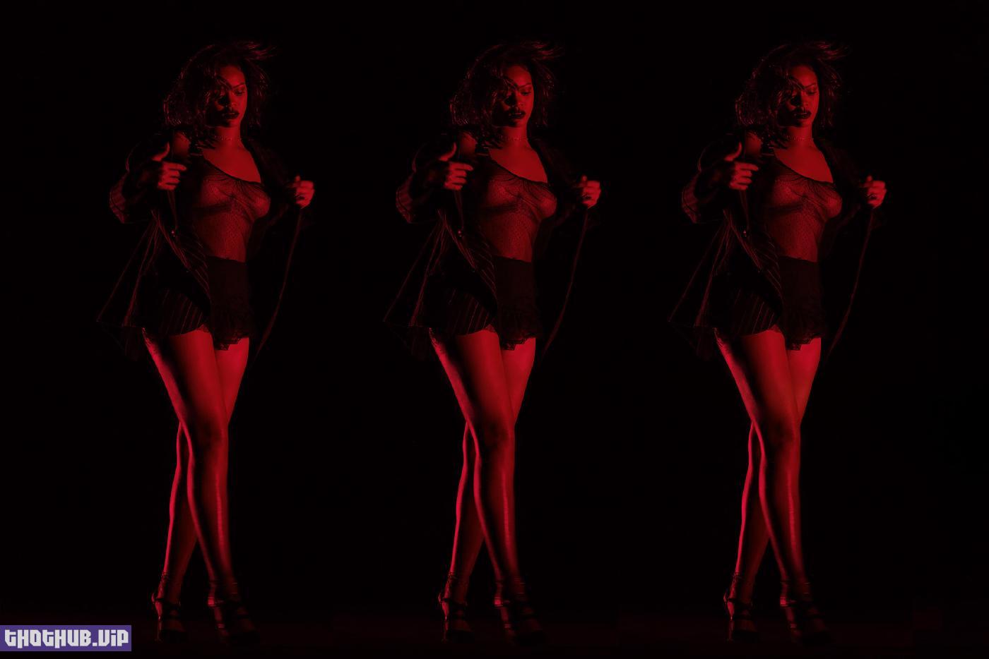 1663125885 908 Rihanna Nude Nipple Slip BTS Photoshoot Set Leaked