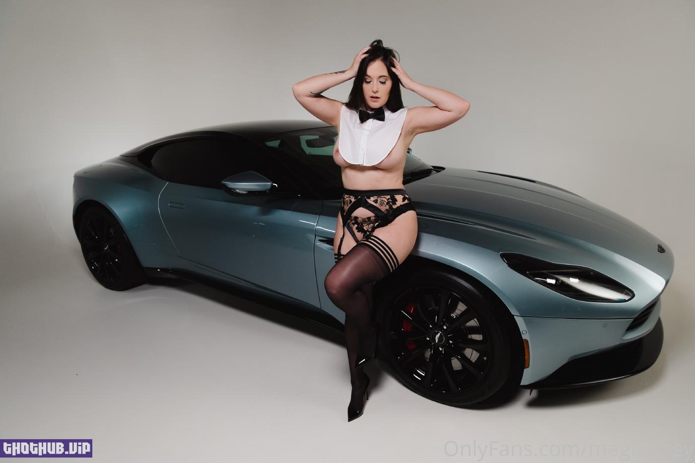 Meg Turney Nude James Bond Car Photoshoot Onlyfans Leaked