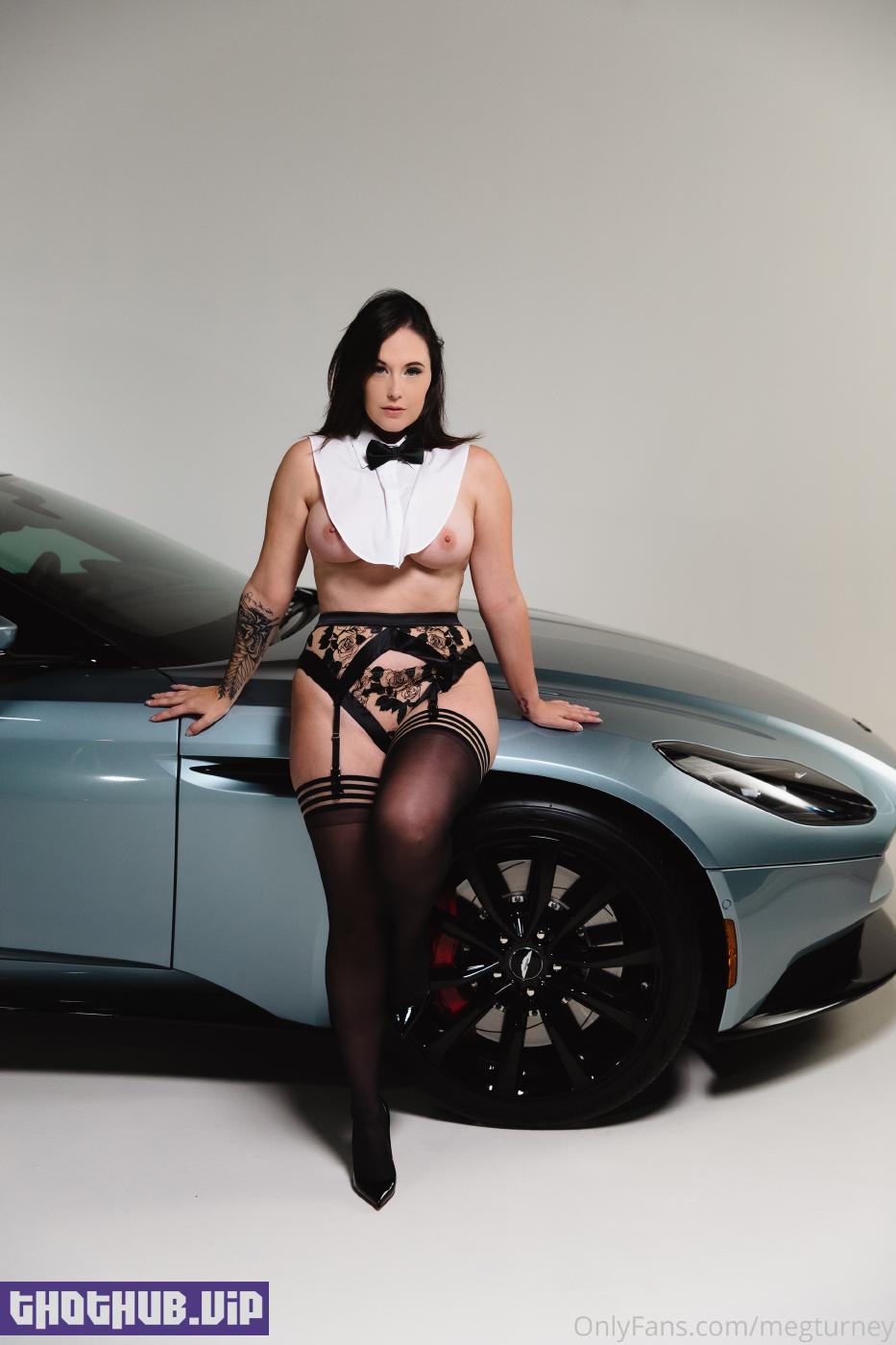 Meg Turney Nude James Bond Car Photoshoot Onlyfans Leaked