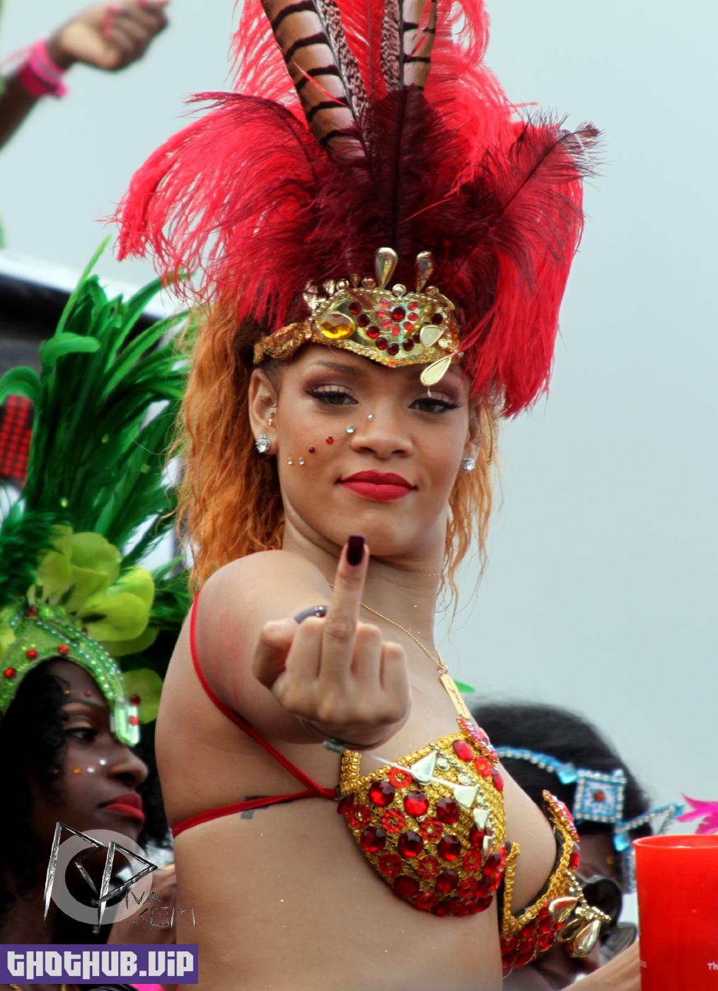 Rihanna Bikini Tease Barbados Festival Photos Leaked