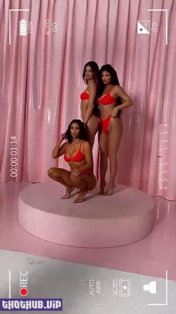 Kylie Jenner BTS Skims Lingerie Video Leaked 2