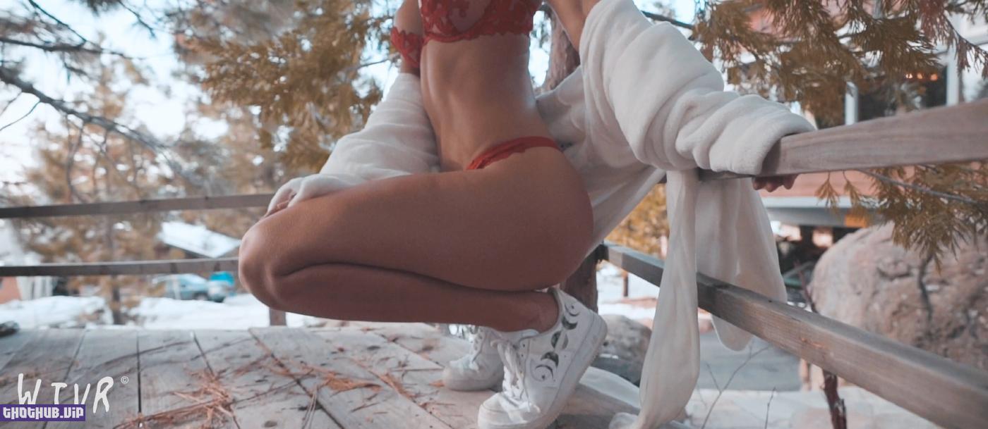 Rachel Cook Snow Modeling Nude Video Leaked 10