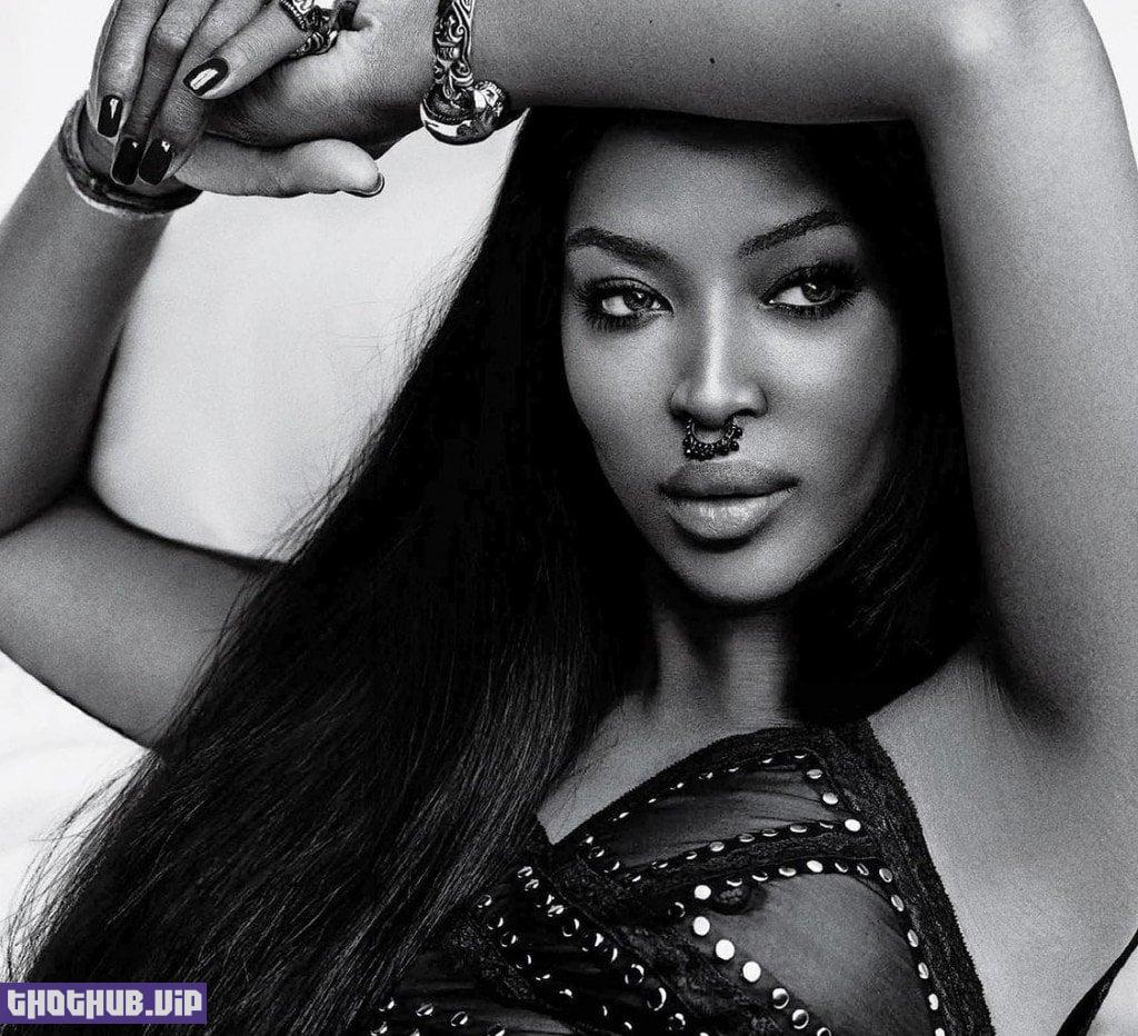 Stunning Naomi Campbell Reveals Her See Through Nipples Slip On Thothub