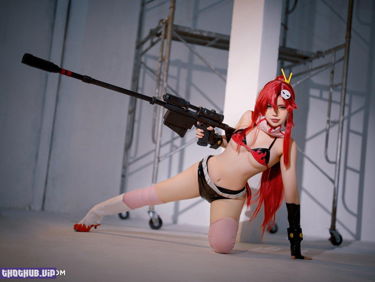 Sexy ZinieQ Tengen Toppa Gurren Lagann Yoko Littner (33 Pictures) Leaked From Onlyfans, Patreon And Fansly Leaks On Thothub image