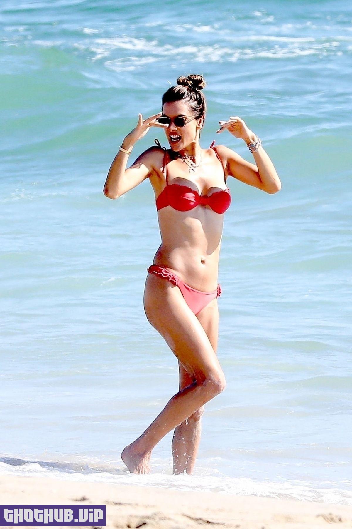 Alessandra Ambrosio Only In Sexy Bikini 41 Photos And Videos
