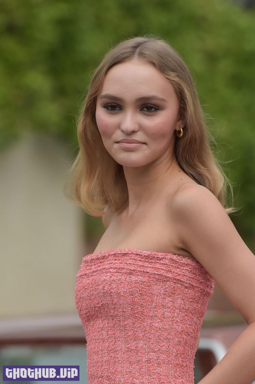 1663934055 522 Lily Rose Depp In A Pink Dress At The Venice Film