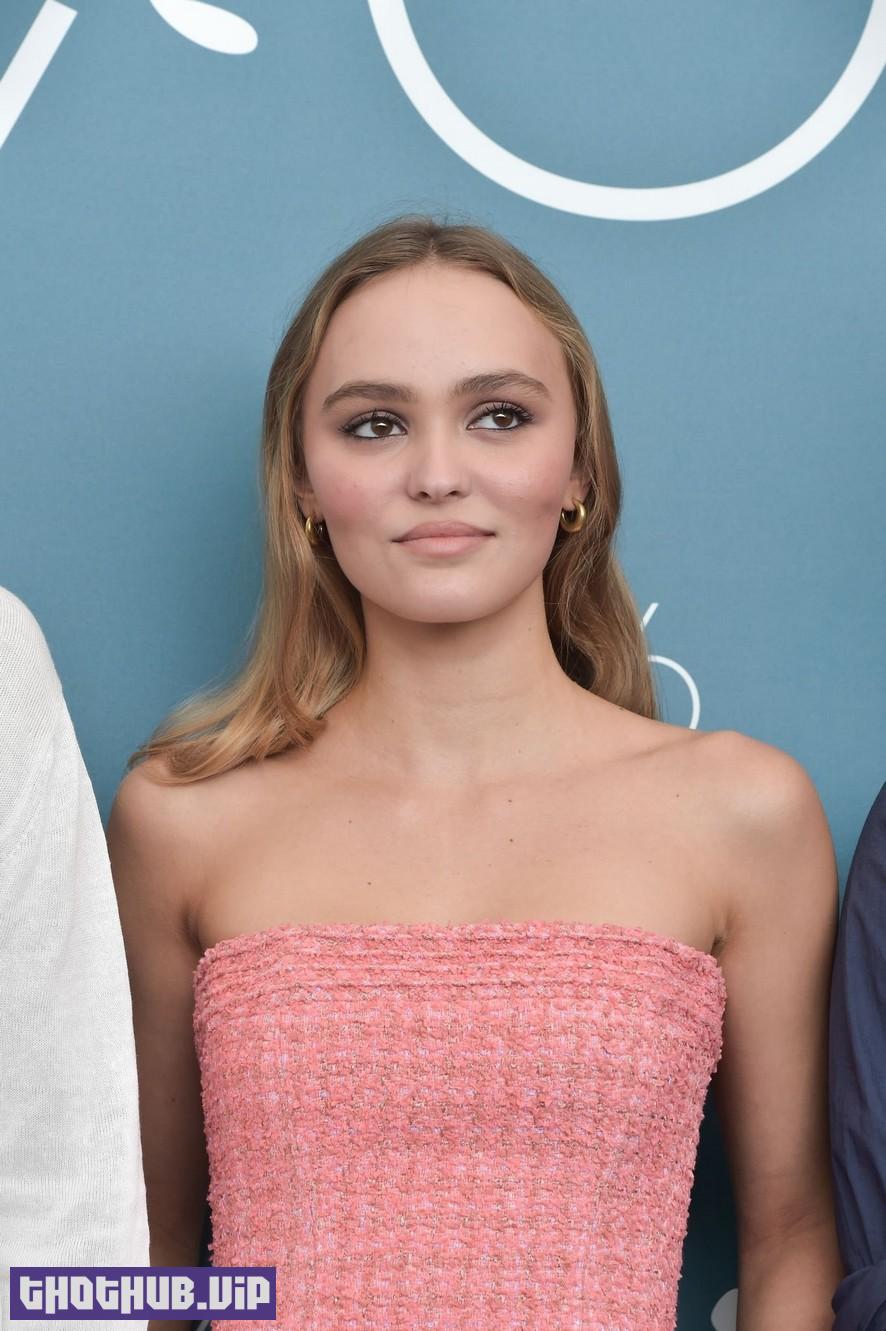 1663934064 295 Lily Rose Depp In A Pink Dress At The Venice Film