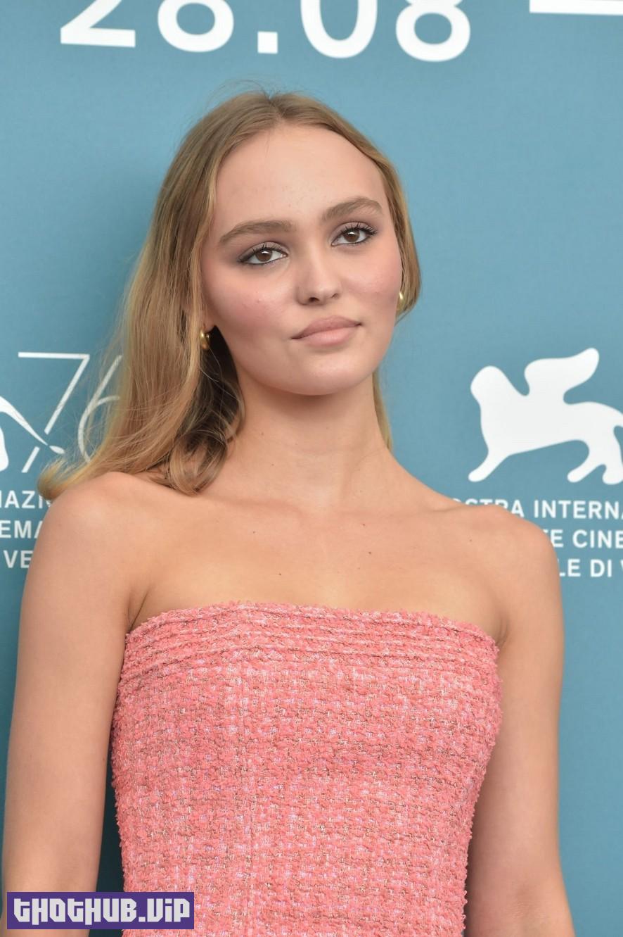 1663934068 626 Lily Rose Depp In A Pink Dress At The Venice Film