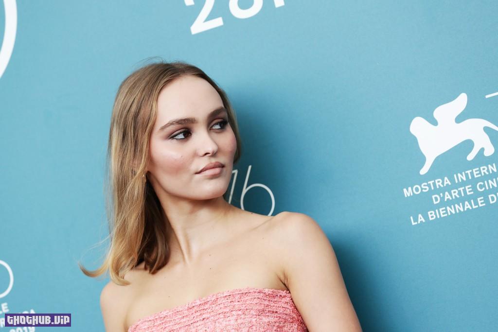 1663934069 129 Lily Rose Depp In A Pink Dress At The Venice Film
