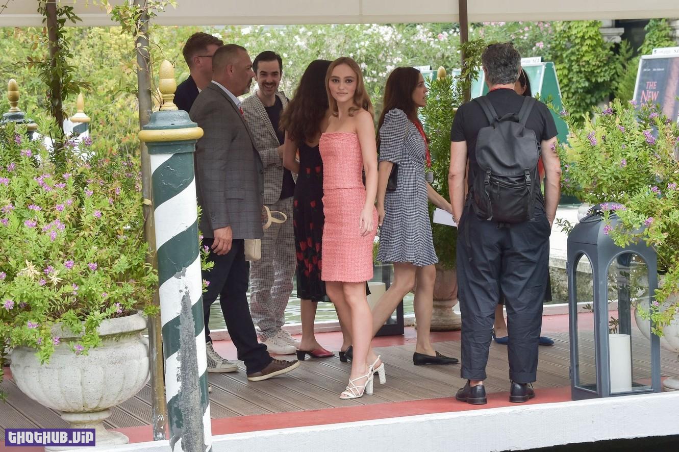 1663934118 531 Lily Rose Depp In A Pink Dress At The Venice Film