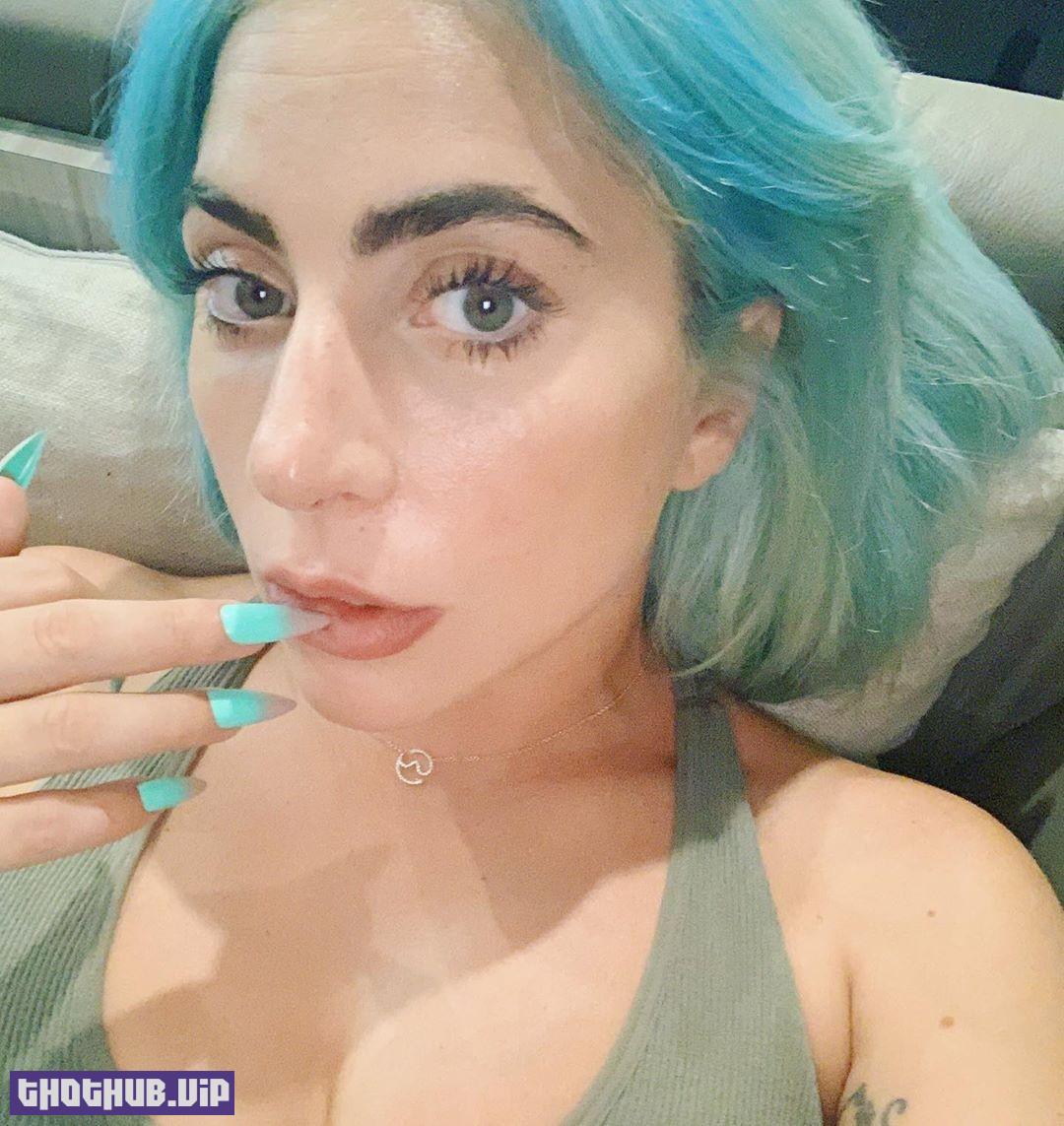 1664095448 915 Lady Gaga Sexy With Azure Hair 5 Photos