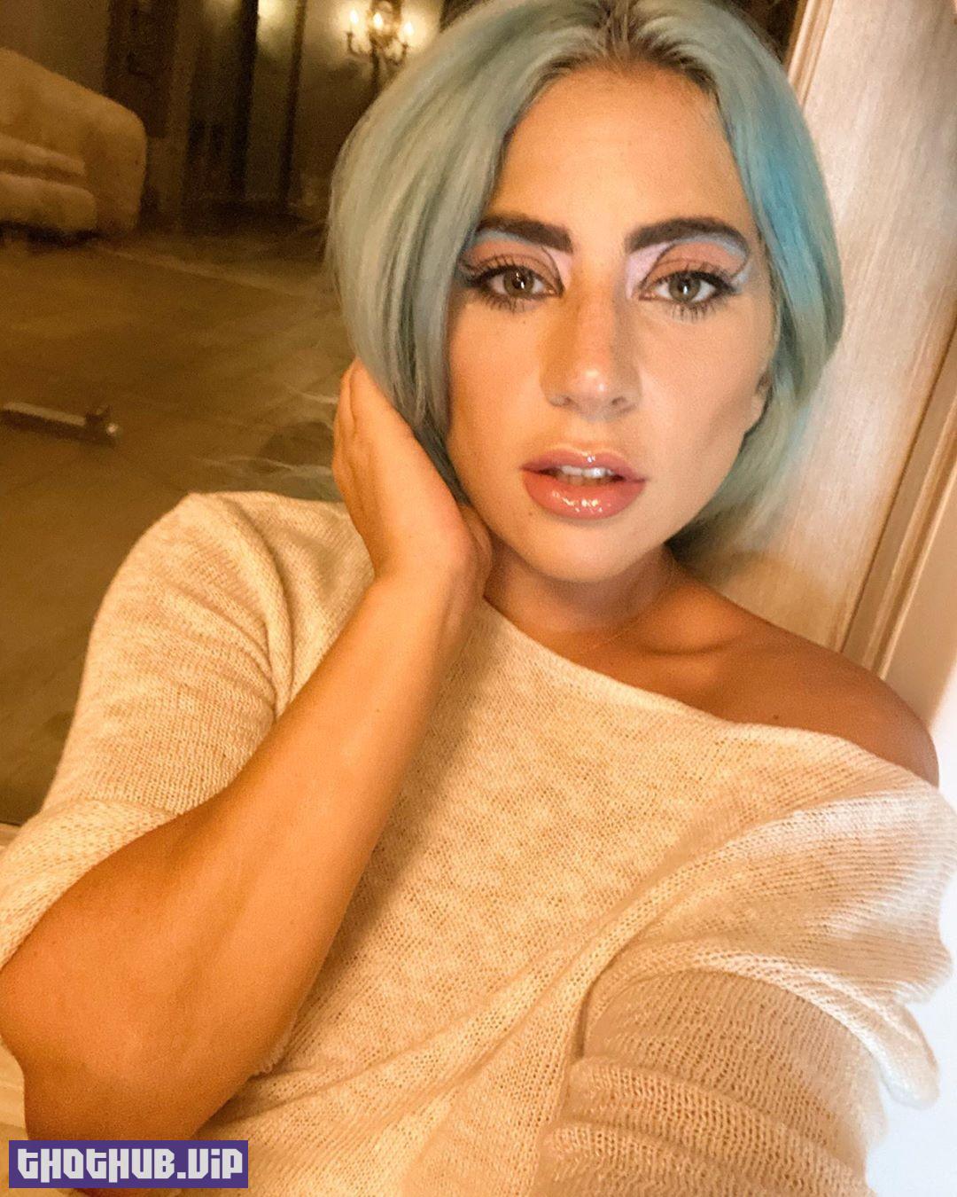 1664095450 670 Lady Gaga Sexy With Azure Hair 5 Photos
