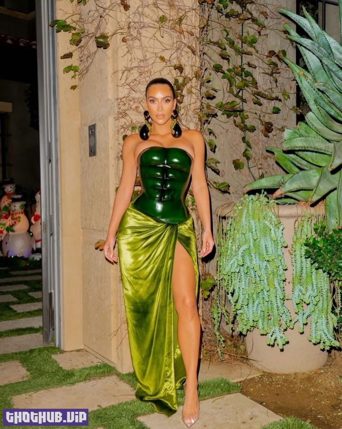 Kim Kardashian Sexy Dress