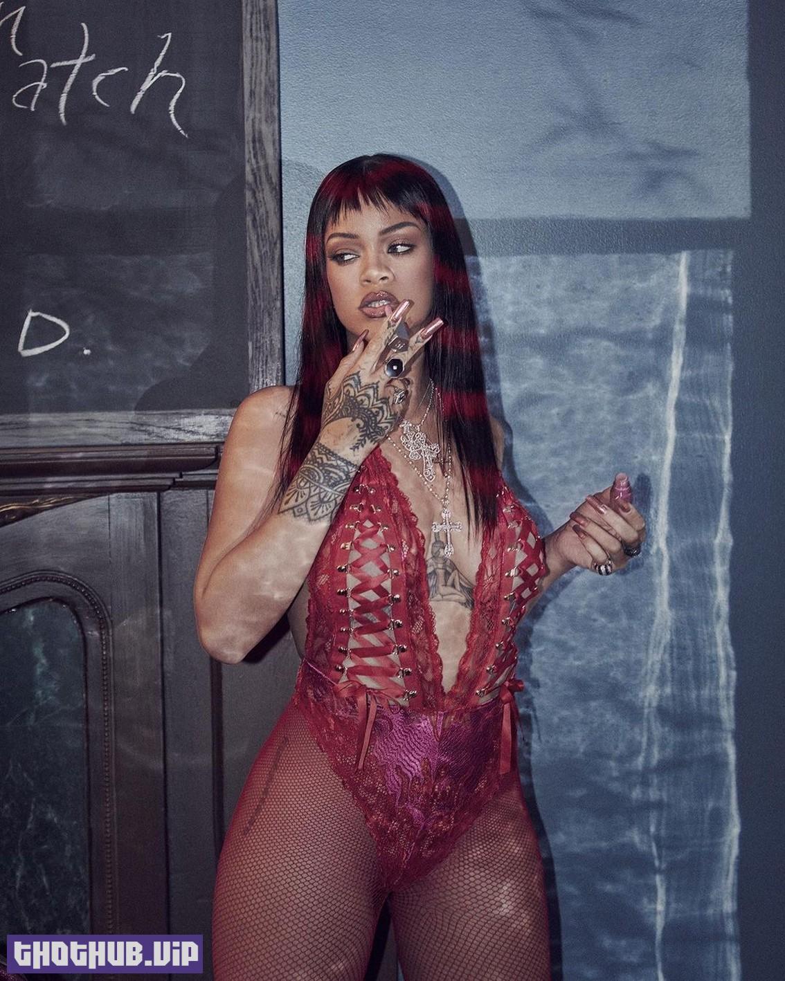 Rihanna Sexy Lingerie 