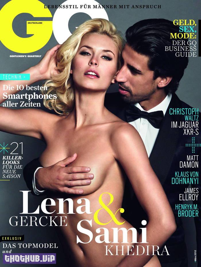 1666409013 992 Lena Gercke Poses Topless And Shows Off Sexy Butt